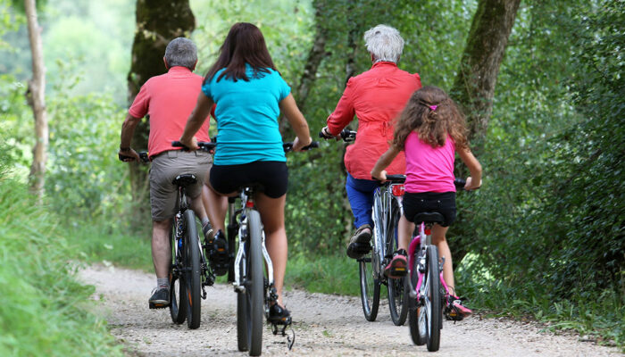 randonnée à vélo