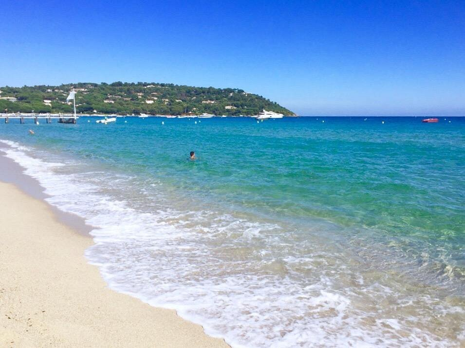 Plage de Pampelonne à Ramatuelle