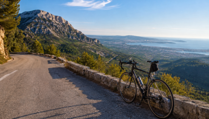 Le Coudon à vélo depuis La Valette-du-Var